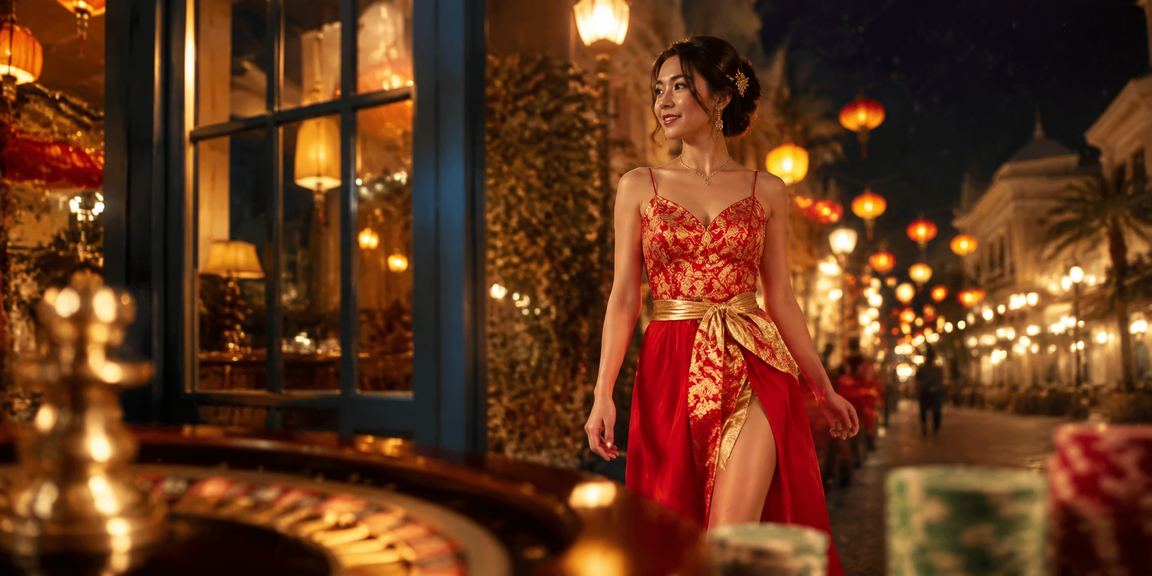 Người chơi roulette tại resort Phú Quốc thưởng thức cà phê trong không gian sang trọng
